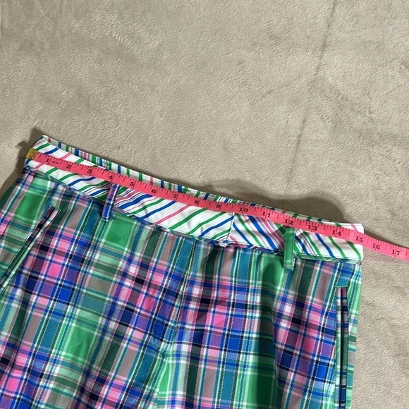 Lady Hagan Women’s Golf High Waisted Shorts Size 6 Green Purple Blue Col… - Picture 8 of 9